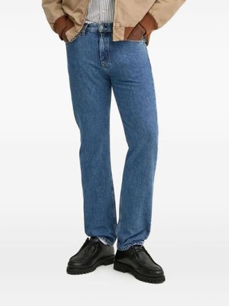 Marc O'Polo Jeans met logopatch - Blauw