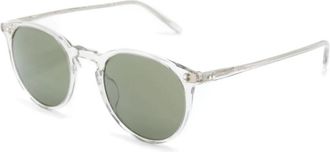 Oliver Peoples OMalley Sun - Heren - Zonnebrillen - Grijs - 48 MM - Accessoires