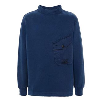 C.P. Company C.p. Company, Heren, Sweatshirts & Hoodies, Blauw, Maat: XS