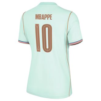 Nike Kylian Mbapp&eacute; France National Team 2026 Stadium Away Nike Womens Dri-FIT Soccer Jersey in Green | NN203949131-FFF