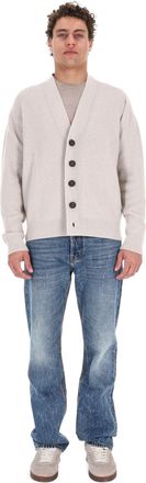 Drumohr Ribbed Pure Cashmere Cardigan