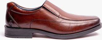 Hush Puppies Mens Hush Puppies BRODY Mens Slip-On Shoes Chocolate - Brown - Size: 11
