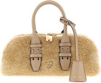 Pinko Escape Bag Horizontaal - Dames - Handtassen - Beige - ONE Size - Tassen