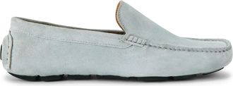 Kurt Geiger Mens Suede Floyd Loafers - Blue - Size UK 11
