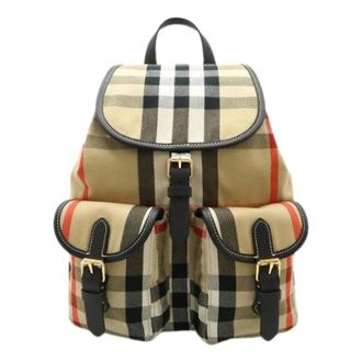 Burberry Zaino Vintage in Tela Pre-owned - - Pre-owned - Donna - Multicolore - ONE SIZE