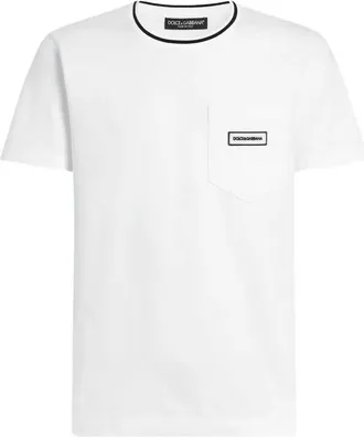 Dolce & Gabbana T Shirt Dolce & Gabbana In Cotone Con Logo