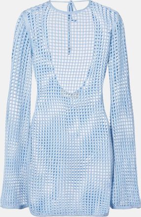 Bananhot Abito corto Serena in maglia traforata