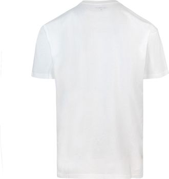 Carhartt Work in Progress Mens T-Shirt Pocket Heart White-Red Cotton Single Jersey T-Shirts White/red And Polos
