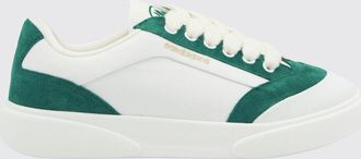 Casablanca Sneakers in pelle e tessuto con design bicolore e punta tonda