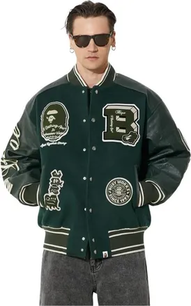 A Bathing Ape A Bathing Ape, Uomo, Giacche, Verde, L, new