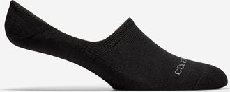 Cole Haan Mens Casual Cushion Sock Liner - 2 Pack - Black