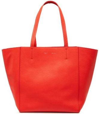 Celine Pre-owned Tote Bags, female, Red, Size: ONE SIZE Pre-owned Phantom Cabas Tote Bag