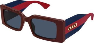 Gucci Authentieke stijlvolle brillen van premium kwaliteit - Dames - Accessoires - Rood - Maat: 52 MM