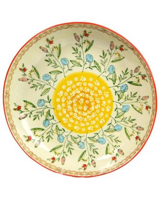 Euroceramica Ella Red 2Pc Entree Bowl Set