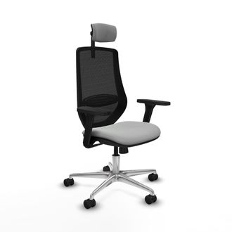 Piqueras y Crespo Piqueras Y Crespo Mardos Silla De Oficina Gris Claro