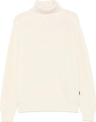Sebago Quickknot Pullover - Heren - Coltruien - Wit - M - Wol - Truien & Vesten