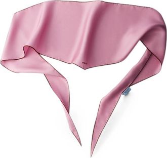 Prada Printed Twill Scarf