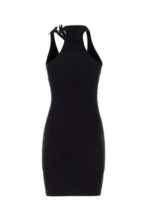 ADĀMO Andrea Adamo Black Polyamideelstane Abiti Dress