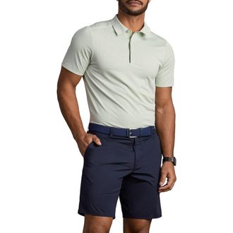 Rhone Approach Performance Polo in Cool Mint Seersucker at Nordstrom, Size Xx-Large