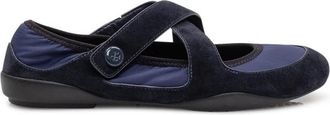 Tory Burch Romy Sport Mary Jane - Dames - Ballerinas - Blauw - 39 EU - Nylon - Schoenen