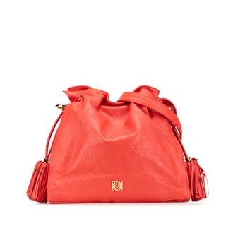 Loewe Flamenco Trekkoord Gegraveerde Tas