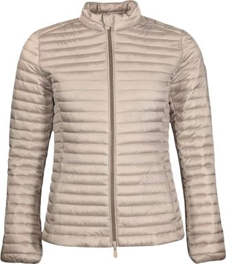 Save The Duck Andreina Piumino - Dames - Winterjassen - Beige - L - Nylon - Jassen