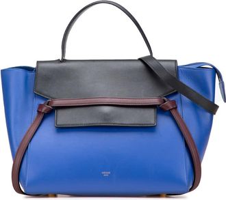 Celine Pre-owned Celine Mini Tricolor Smooth Calfskin Belt Bag Ladies S-GA-4104