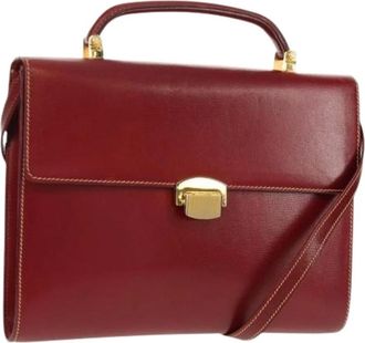 Loewe Pre-owned Handbags, female, Red, Size: ONE SIZE Pre-owned Handbag