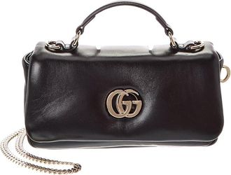 Gucci Gg Milano Mini Leather Top Handle Bag