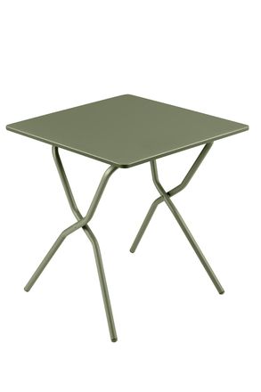 Lafuma Mobilier Mesa Plegable Balcony Colorblock Musgo 70x64cm - Lafuma Mobilier