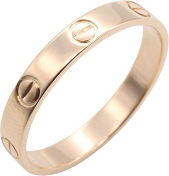 Cartier Pink Gold Pink Gold (18K) Band Ring (Pre-Owned)