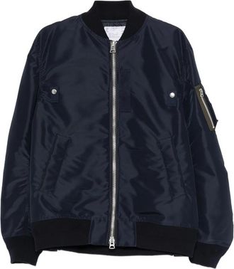 sacai Zip-up Bomber Jacket