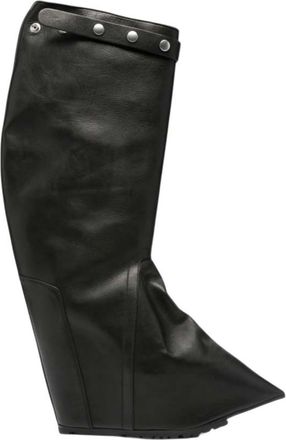 Rick Owens Black Tower Taconaska Boots