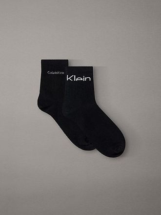 Calvin Klein 2 Pack Soft Cotton Stretch Ankle Socks