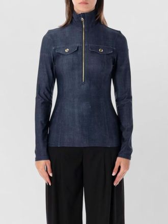 Goldbergh printed slim-fit zip jacket