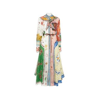 Alemais Patchwork-printed Dress