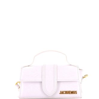 Jacquemus Le Bambino Top Handle Flap Bag Leather