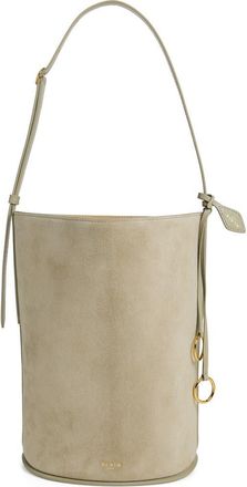 Alaia Small Bucket Bag in Beige Grise at Nordstrom