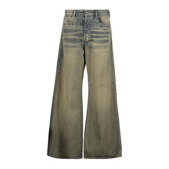 Diesel Dames, Jeans, Beige, Maat: W27 L30 Katoen