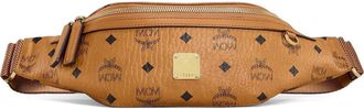 MCM Fursten Belt Bag in Visetos in Cognac at Nordstrom