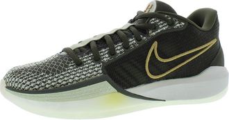 Nike Nike Unisex Adult Sabrina 1 Basketball Shoes, Cargo Khaki/Metallic Gold, 10 UK
