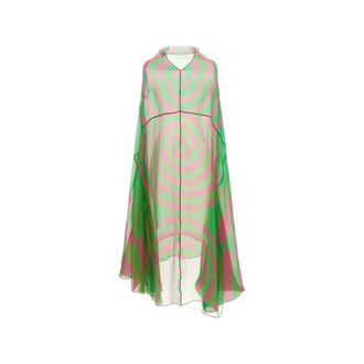Dries Van Noten Midi Dresses, female, Multicolor, Size: M Maxi Dress