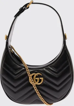 Gucci Mini borsa hobo GG Marmont in nappa matelass&eacute; con manico regolabile