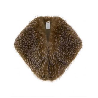 Zimmermann Estola de Piel Sint&eacute;tica - Jackets - Mujer - Marr&oacute;n - ONE SIZE