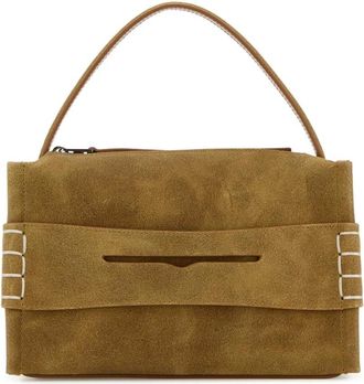 J.W.Anderson Handbags, female, Beige, Size: ONE SIZE Small Loafer Bag