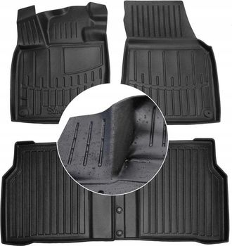 OEM Alfombrillas Y Limpiaparabrisas De Goma Para Vw Id.7 A Partir De 2023 - Ud Troughs