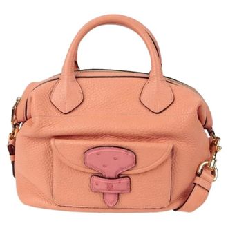 Loewe Pre-owned Handbags, female, Pink, Size: ONE SIZE Pre-owned May Tote Shoulder Bag