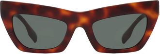 Burberry Dark Green Cat Eye Ladies Sunglasses BE4405 331671 51
