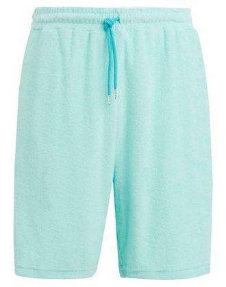 8 by YOOX WIDE-LEG COTTON TERRYCLOTH SHORTS