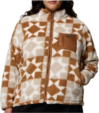 Columbia West Bend Print Full Zip II Fleecejacke f&uuml;r Damen | beige